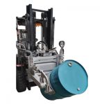 ஃபோர்க்லிஃப்ட்களுக்கான ஹைட்ராலிக் ஃபோர்க்லிஃப்ட் 55 கேலன் டிரம் கிளாம்ப்