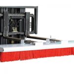 ஃபோர்க்லிப்டிற்கான ஃபோர்க் டிரக் பொருத்தப்பட்ட தெரு துப்புரவாளர் இணைப்பு