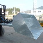 3 டன் ஃபோர்க்லிஃப்ட் பக்கெட், ஹைட்ராலிக் வாளி